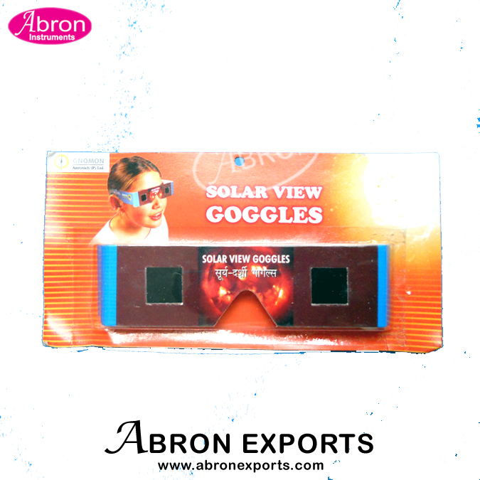Solar viewing Goggle with special sheet to save eye AB=-561GS AG-261